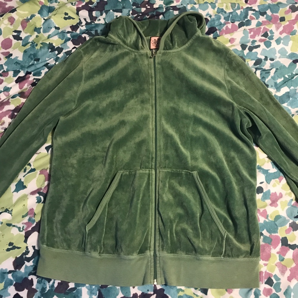 Juicy Couture Zip Up Sweatshirt